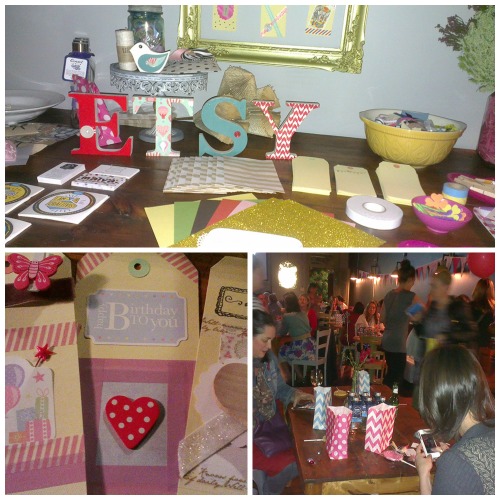 Etsy Craft Party Collage