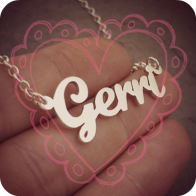 Name Necklace Gerri